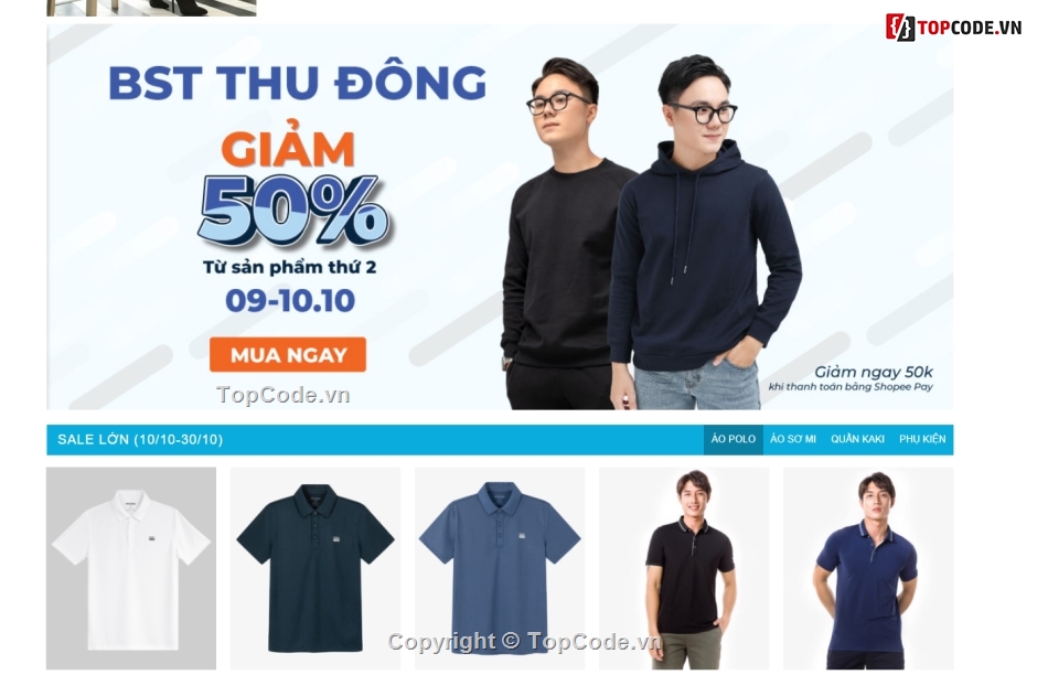 web bán quần áo,website thời trang,share code,theme,wp,wordpress
